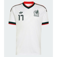 Camiseta México Orbelin Pineda #17 Segunda Equipación Replica Mundial 2026 mangas cortas